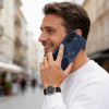 Puzdro Tech-Protect MagFlex MagSafe pre Samsung Galaxy A57 5G, námornícka modrá