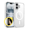 Tech-Protect Flexair Hybrid CC MagSafe puzdro na Apple iPhone 16, priehľadné