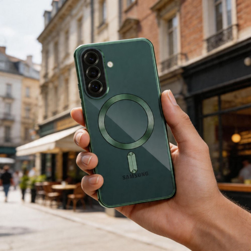 Tech-Protect MagFlex MagSafe puzdro na Samsung Galaxy A37 5G, Jungle Green