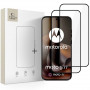 Tech-Protect Glass Fit+ Motorola Moto G67 / G77 tvrdené sklo, čierne (2 ks)