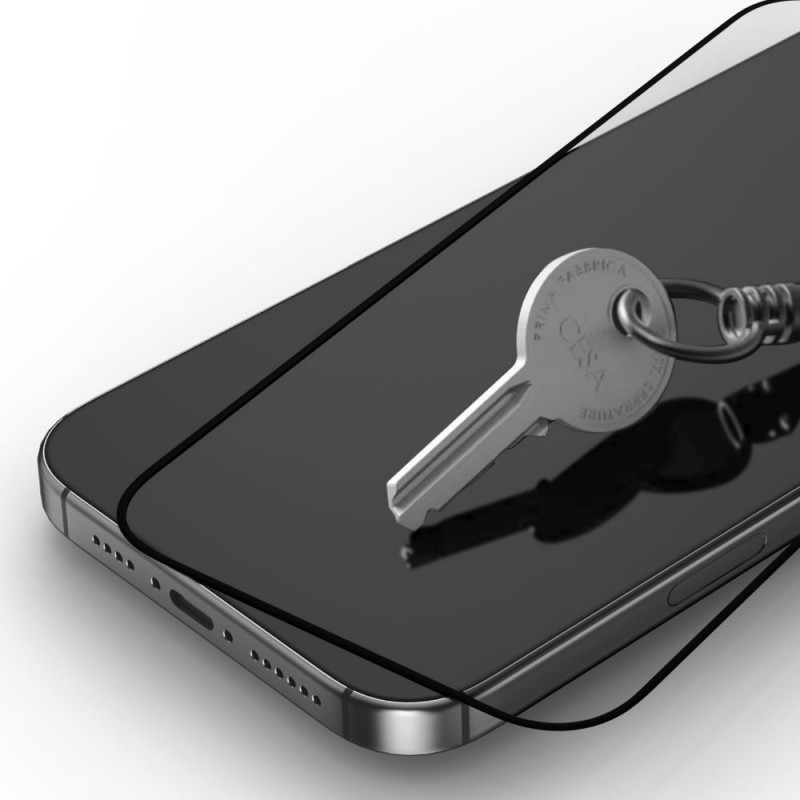 Tech-Protect Glass Fit+ Motorola Moto G67 / G77 tvrdené sklo, čierne (2 ks)