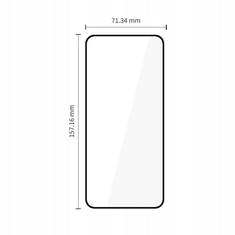 Tech-Protect Glass Fit+ tvrdené sklo pre Motorola Edge 70 5G (2 ks), čierne