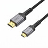 Tech-Protect UltraBoost Mini HDMI na HDMI 2.1 kábel, 8K 60Hz, 200 cm, čierny