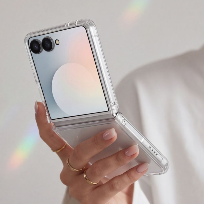 Tech-Protect FlexAir Hybrid puzdro pre Samsung Galaxy Z Flip 8, priehľadné