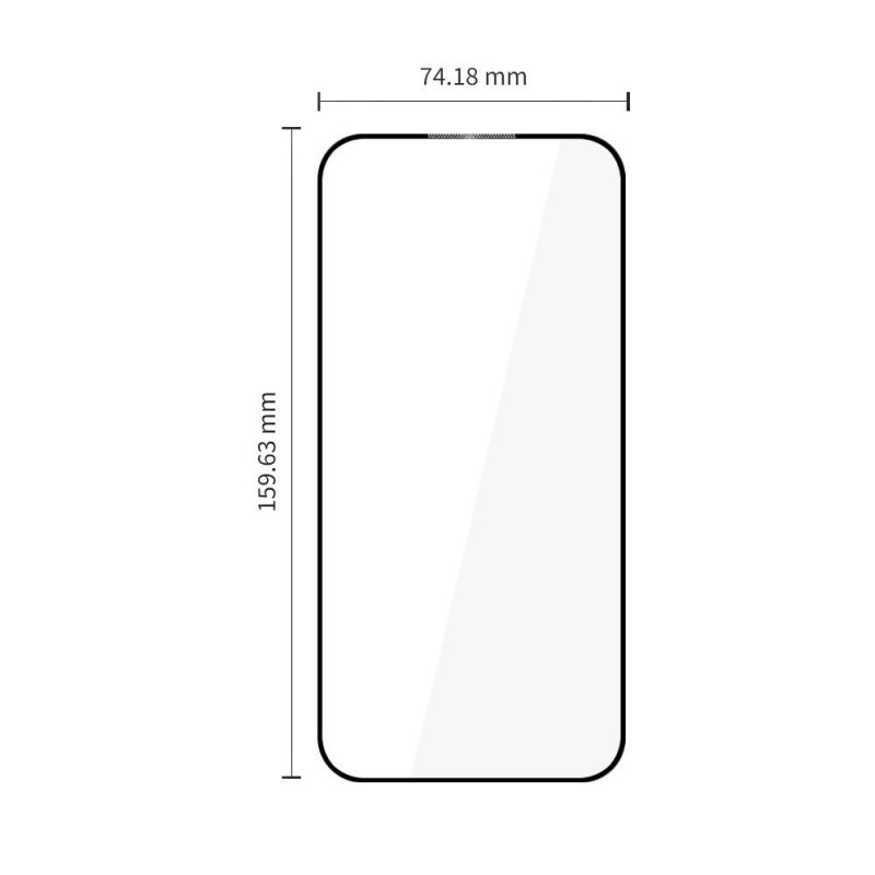 Tech-Protect Glass Fit+ tvrdené sklo pre OnePlus Nord 6 (2 ks), čierne