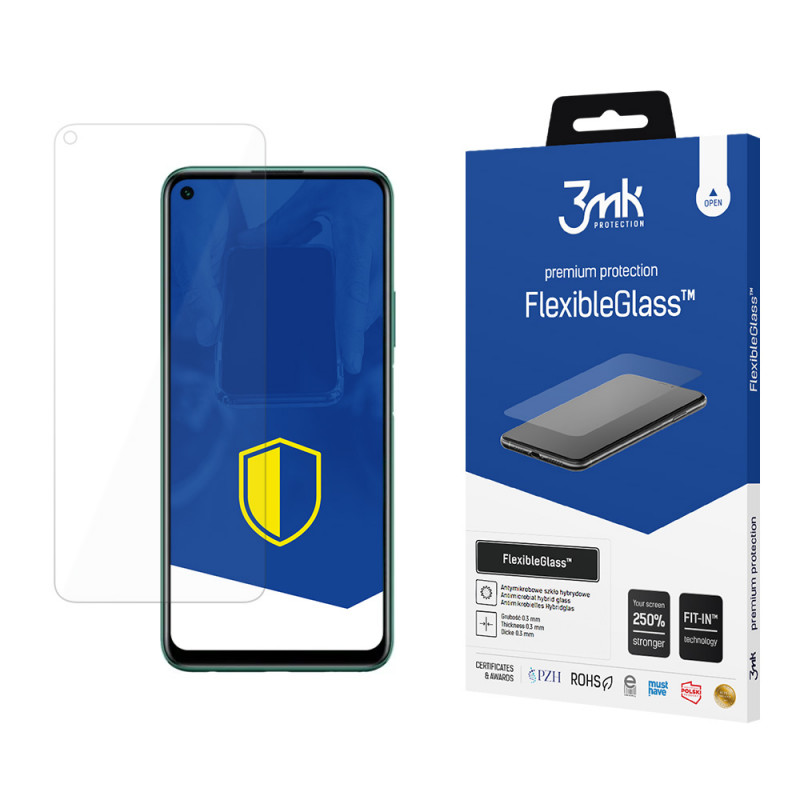 3MK FlexibleGlass Huawei P40 Lite 5G hybridné sklo na ochranu displeja
