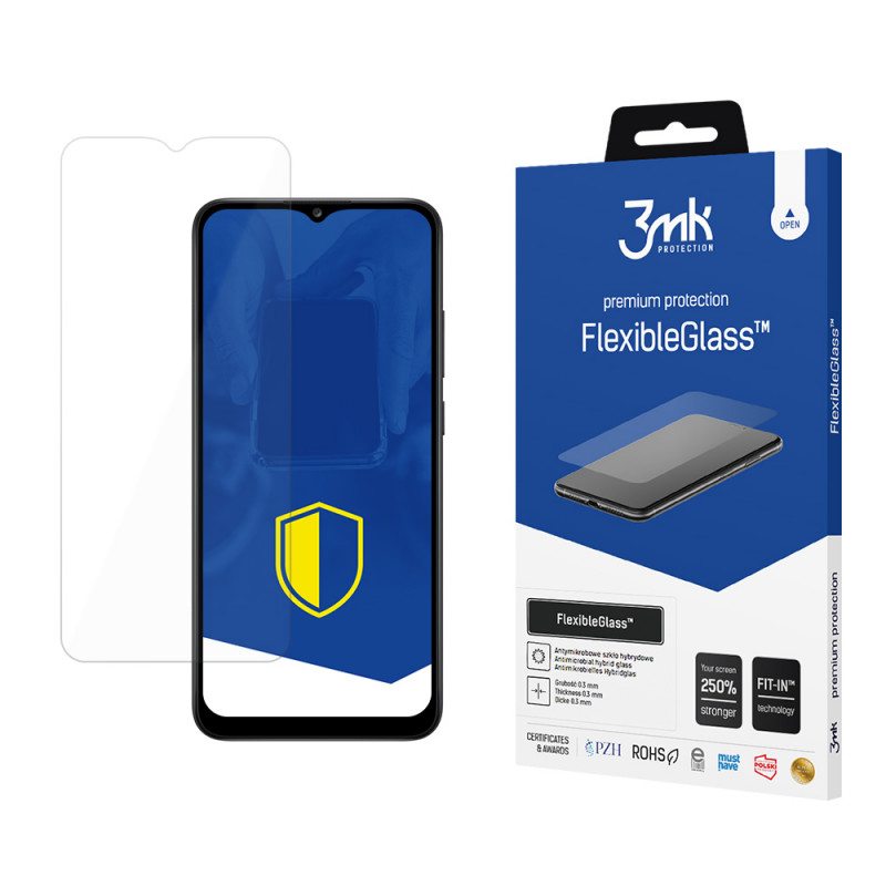 3MK FlexibleGlass hybridné sklo na obrazovku pre Samsung Galaxy A02s, 3MK1397