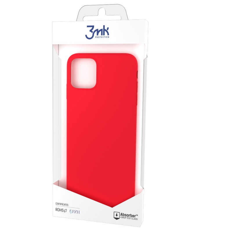 3MK Matt Case pre Apple iPhone 13 (3MK3394STR), jahodová červená