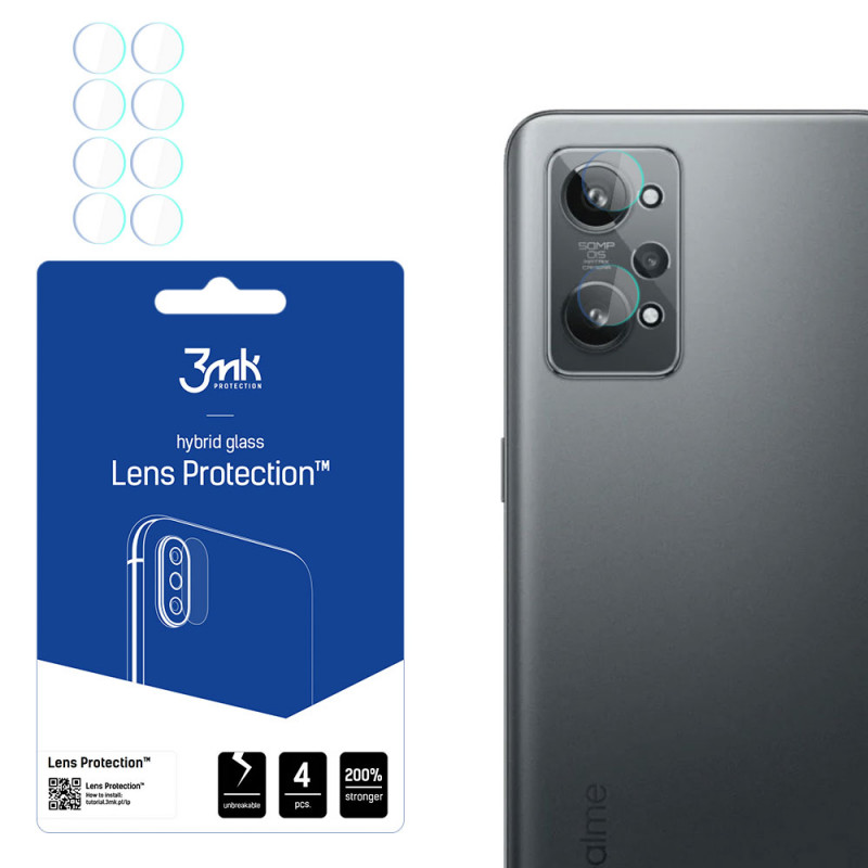 3MK Lens Protection Realme GT 2 5G ochrana objektívu fotoaparátu (4 ks)