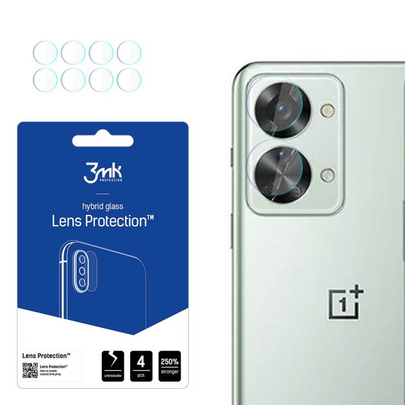 3MK Lens Protection OnePlus Nord 2T ochrana objektívu fotoaparátu (4 ks)