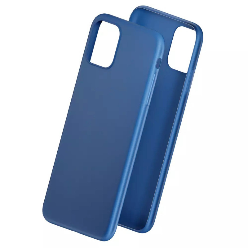 3MK Matt Case puzdro na telefón Apple iPhone 14, modré (čučoriedka)