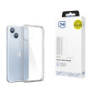 Priehľadné puzdro 3MK Clear Case pre Apple iPhone 14 Plus / 15 Plus, transparentné