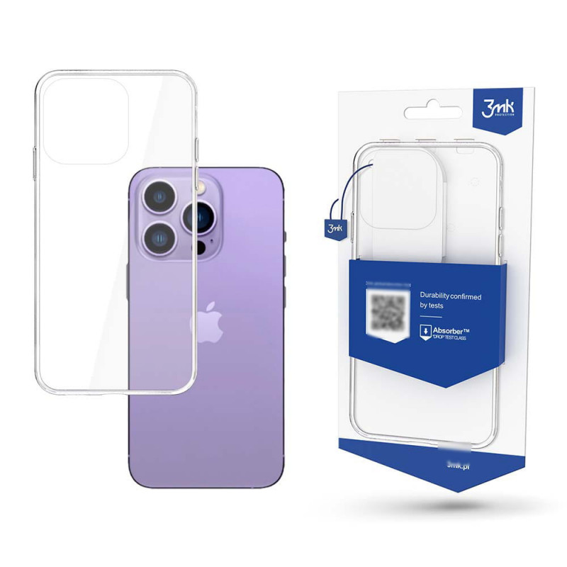 Puzdro 3MK Armor Case 3MK4014 pre Apple iPhone 14 Pro Max, transparentné