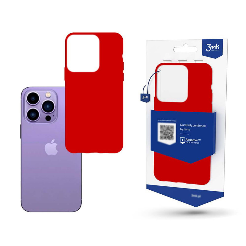 3MK Matt Case 3MK4050 pre Apple iPhone 14 Pro Max, červené