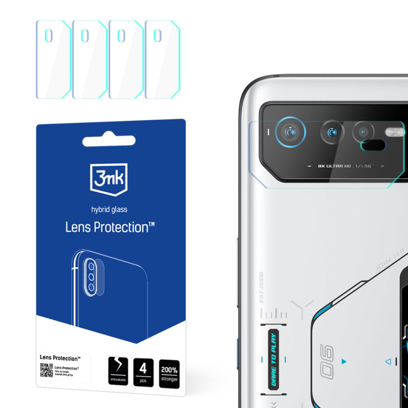 3MK Lens Protect Asus ROG Phone 6 / 6 Pro / 6D / 6D Ultimate (4 ks)
