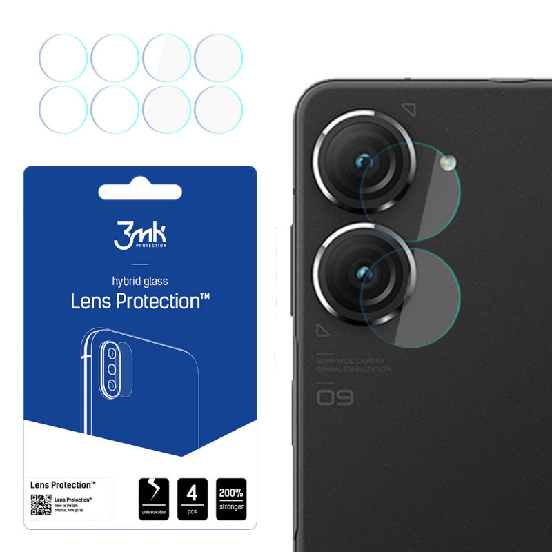 3MK Lens Protection Asus Zenfone 9 (4 ks)