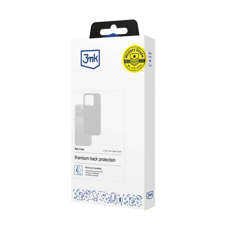 3MK Matt Case 3MK4880 pre Google Pixel 8 Pro, čierne