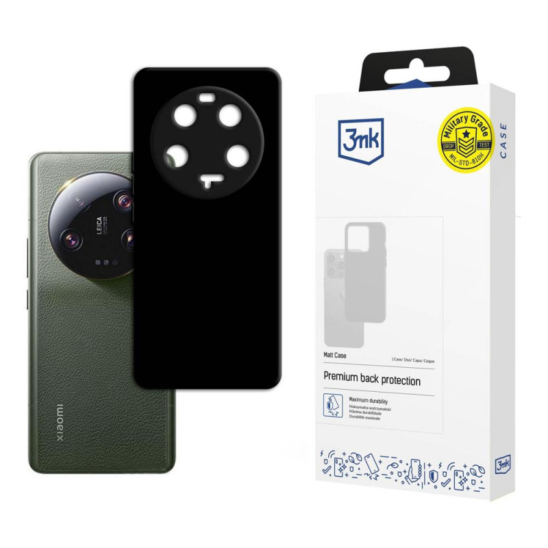 3MK Matt Case 3MK4939 pre Xiaomi 13 Ultra 5G, čierny
