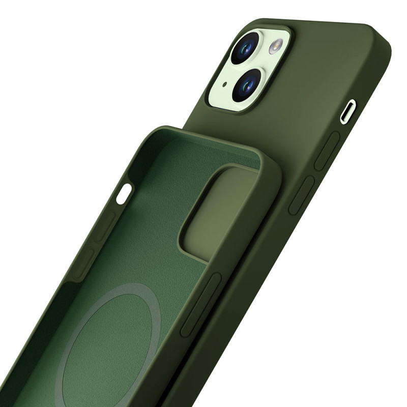 3MK Hardy Case MagSafe pre Apple iPhone 15 Plus / 14 Plus, alpine green