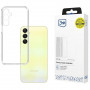 Priehľadné puzdro 3MK Clear Case pre Samsung Galaxy A25 5G, transparentné