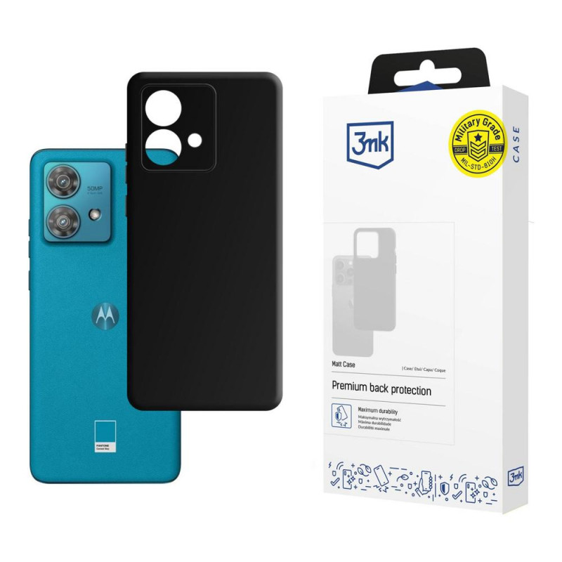 3MK Matt Case 3MK6527 pre Motorola Edge 40 Neo, čierne