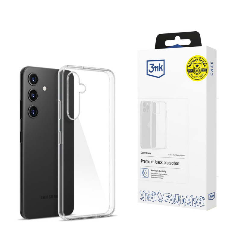 Puzdro 3MK Clear Case 3MK15856 pre Samsung Galaxy S24, transparentné