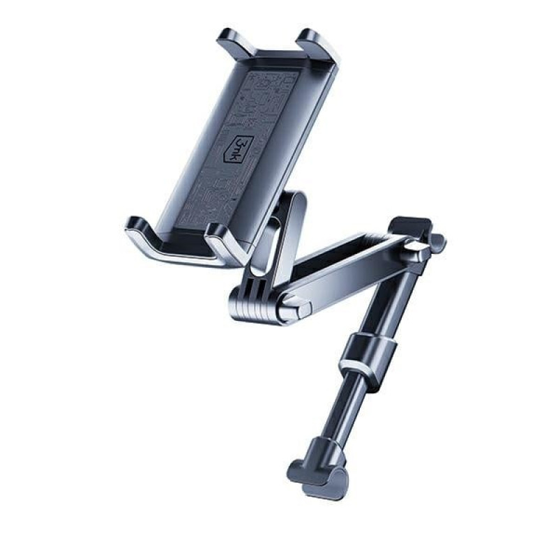 3MK Single Headrest Holder držiak do auta na hlavovú opierku pre telefóny a tablety 4,7"-12,9", čierny