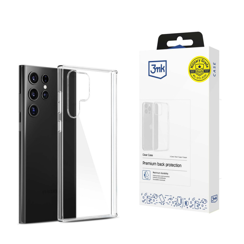 Puzdro 3MK Clear Case pre Samsung Galaxy S24 Ultra, priehľadné