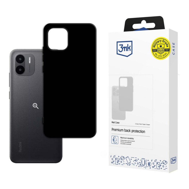 3MK Matt Case pre Xiaomi Redmi A2, čierne