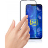 3MK HardGlass Max Lite tvrdené sklo na ochranu displeja pre Samsung Galaxy M55, čierna