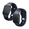 3mk Silikónový remienok na hodinky pre Apple Watch 38/40/41 mm, sivý