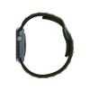 Silicónový remienok na hodinky 3mk pre Apple Watch 38/40/41 mm, tmavozelený