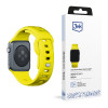 Silikónový remienok na hodinky 3mk pre Apple Watch 38/40/41 mm, žltý