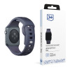 3mk silikónový remienok na hodinky pre Apple Watch 42/44/45/49 mm, sivý