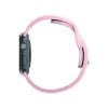 Silikónový remienok na hodinky 3mk pre Apple Watch 42/44/45/49 mm, práškovo ružový