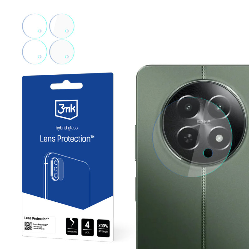 3MK Lens Protect Realme 12x 5G ochrana objektívu fotoaparátu (4 ks)