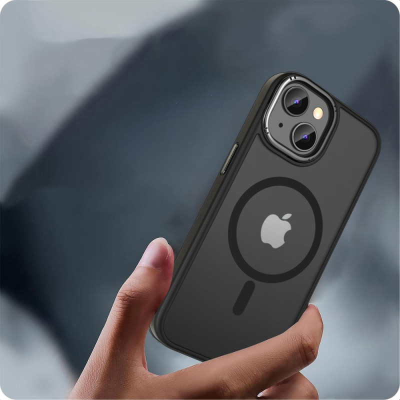 Puzdro Tech-Protect MagMat 2 MagSafe pre Apple iPhone 15, matná čierna