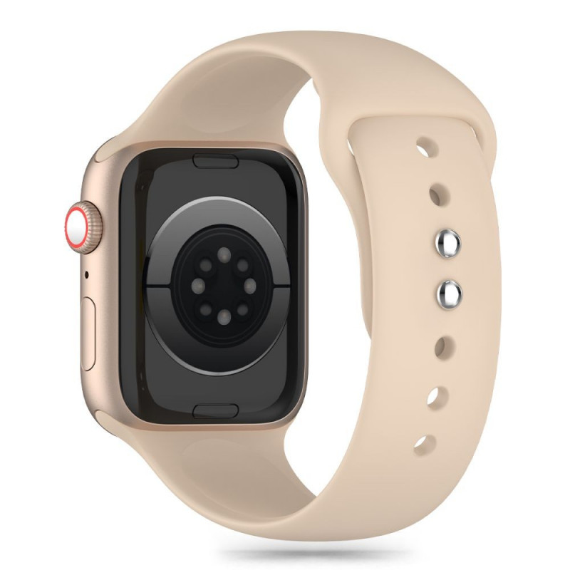 Tech-Protect Silikónový remienok pre Apple Watch 4/5/6/7/8/9/SE/Ultra 1/2 (42/44/45/49 mm), Walnut