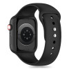 Tech-Protect Silikónový remienok pre Apple Watch 4/5/6/7/8/9/SE/10 (38/40/41/42 mm), čierny