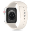 Tech-Protect Silikónový remienok pre Apple Watch 4/5/6/7/8/9/SE/10 (38/40/41/42 mm), Starlight