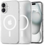 Tech-Protect MagSlim MagSafe puzdro pre Apple iPhone 16, matné/biele