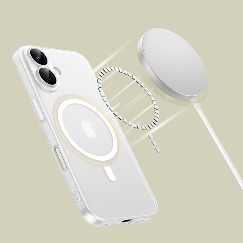 Tech-Protect MagSlim MagSafe puzdro pre Apple iPhone 16, matné/biele