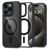 Puzdro Tech-Protect MagMat MagSafe pre Apple iPhone 16 Pro, čierna/transparentná