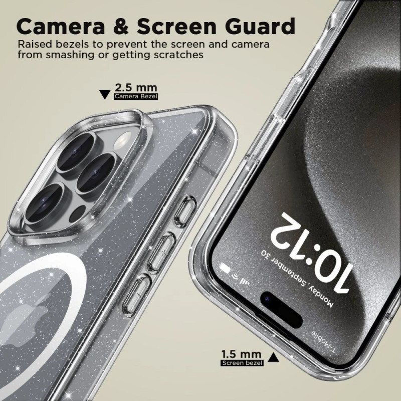 Tech-Protect Flexair Hybrid MagSafe puzdro pre Apple iPhone 16 Pro Max, trblietavé