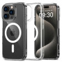 Tech-Protect Flexair Hybrid MagSafe puzdro pre Apple iPhone 16 Pro, priehľadné