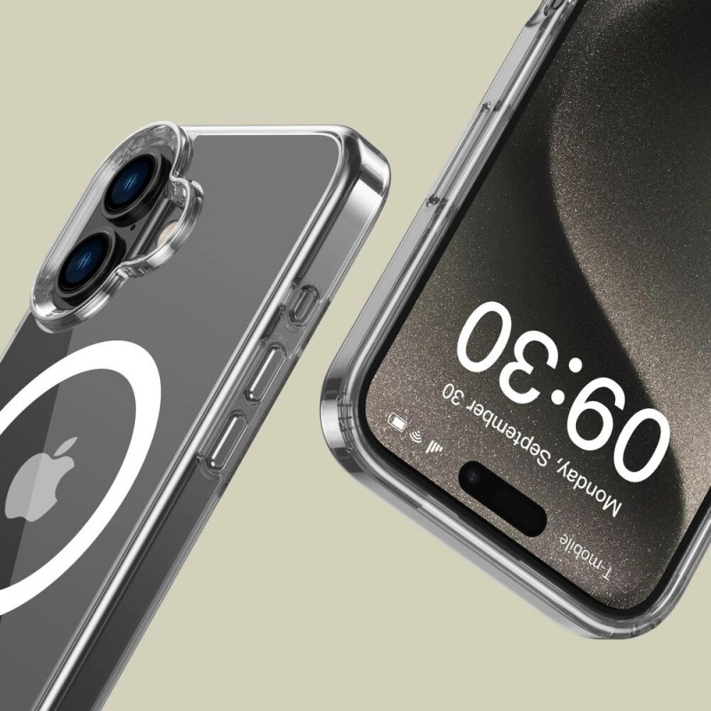 Tech-Protect Flexair Hybrid MagSafe puzdro pre Apple iPhone 16 Plus, priehľadné