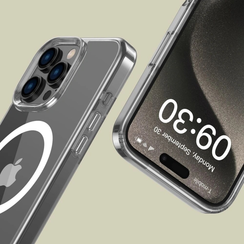 Tech-Protect Flexair Hybrid MagSafe puzdro pre Apple iPhone 16 Pro Max, priehľadné
