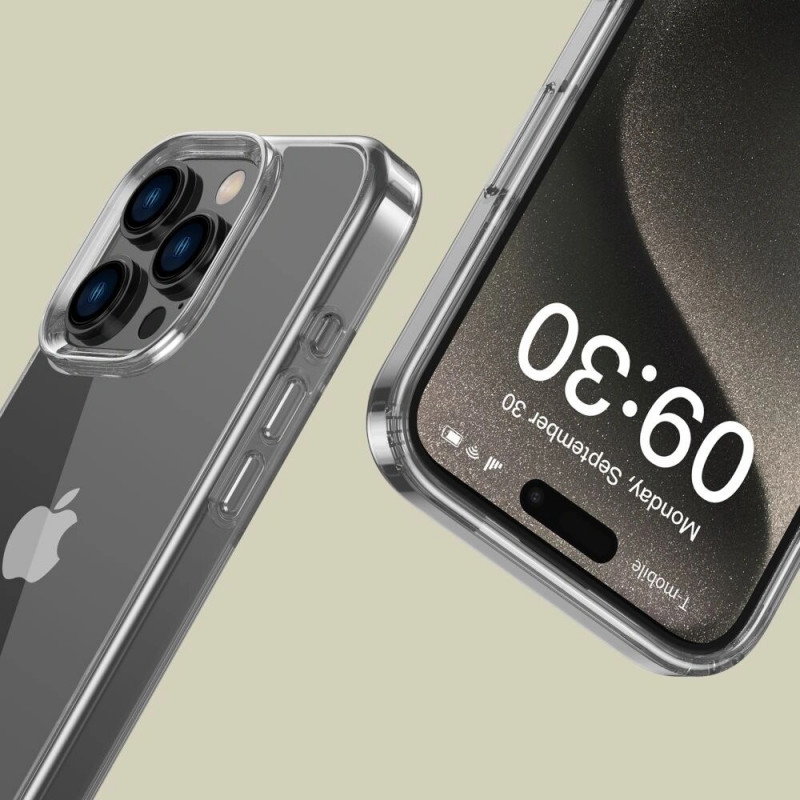 Tech-Protect Flexair Hybrid puzdro pre Apple iPhone 16 Pro, priehľadné