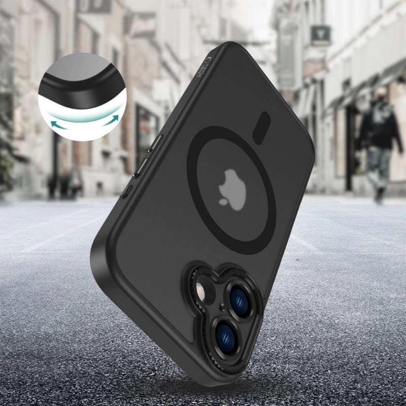 Tech-Protect MagCam MagSafe puzdro pre Apple iPhone 16, matná čierna