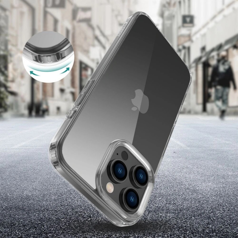 Tech-Protect Flexair Hybrid puzdro pre Apple iPhone 16 Pro Max, priehľadné